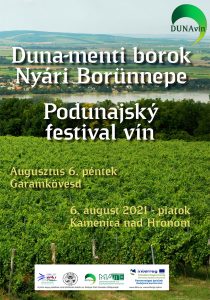 Podunajský festival vín - plagát