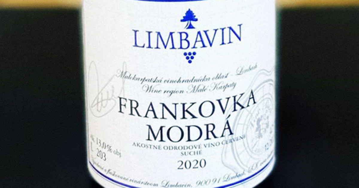 Limbavin - Frankovka modrá 2020